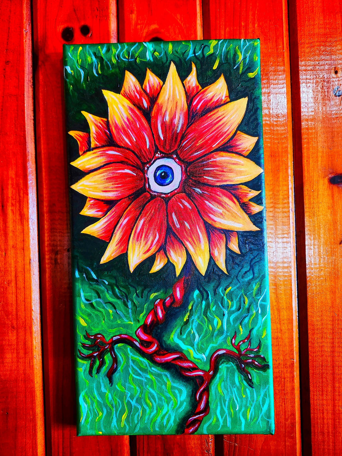 Original Acrylic Painting "The Eye of Allison"