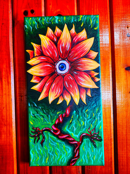 Original Acrylic Painting "The Eye of Allison"
