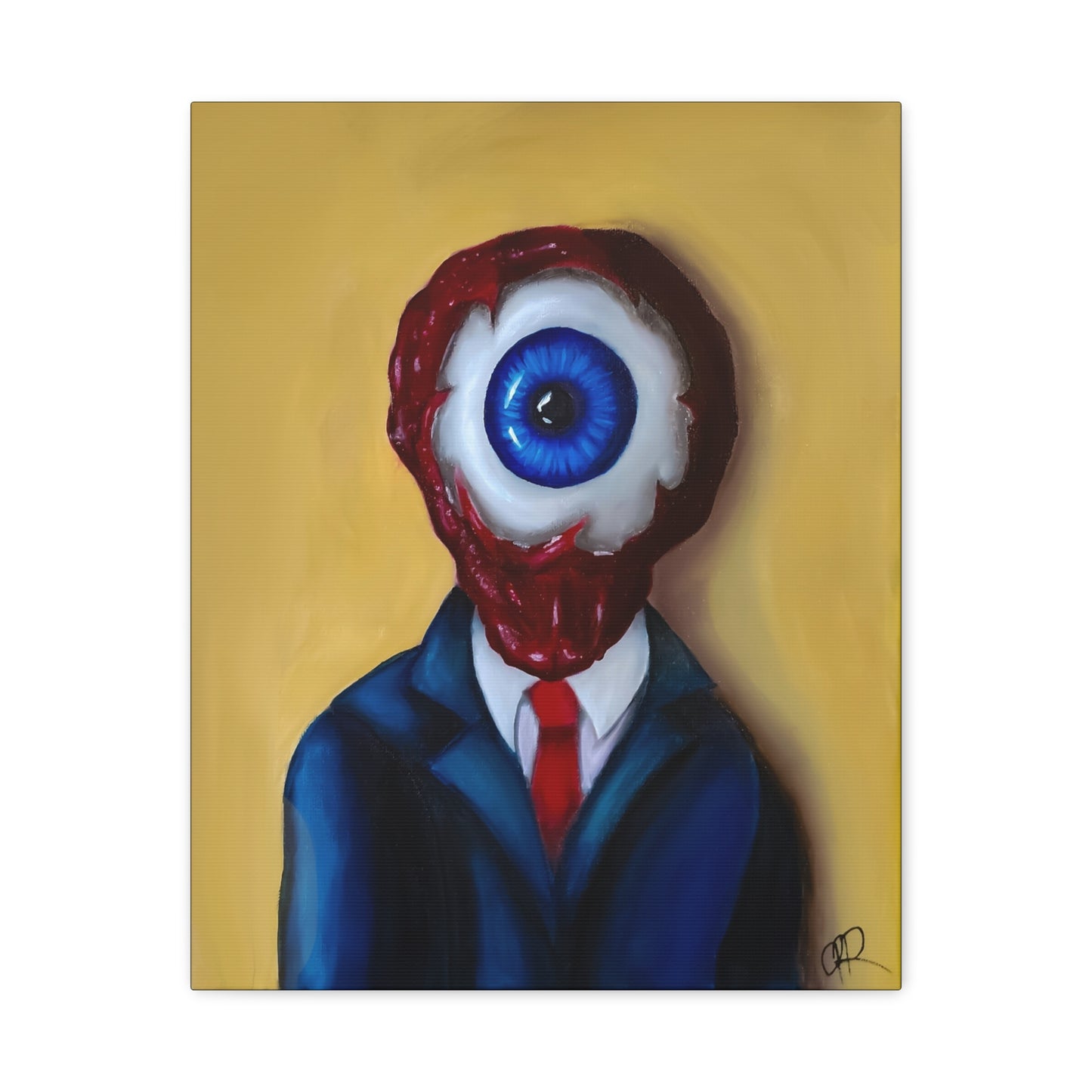 Oversight Stretched Canvas Reproduction