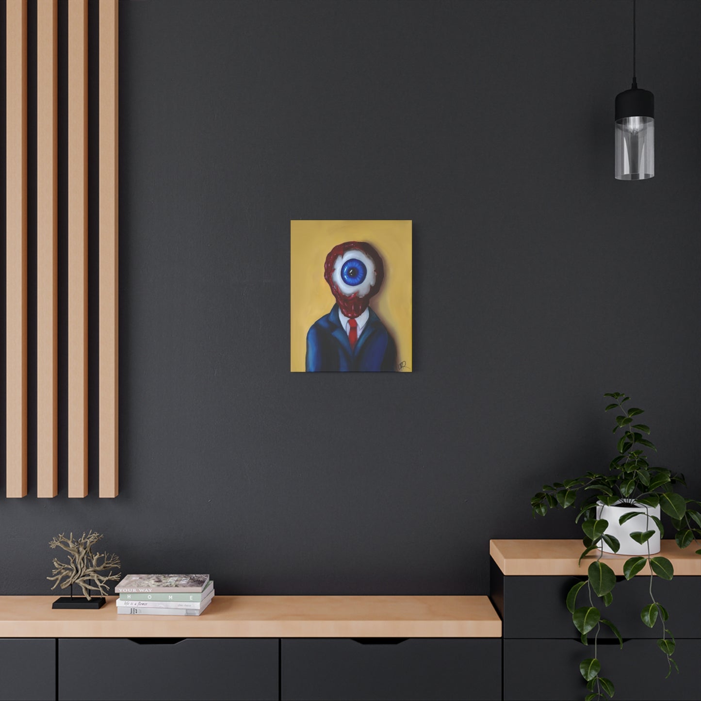 Oversight Stretched Canvas Reproduction