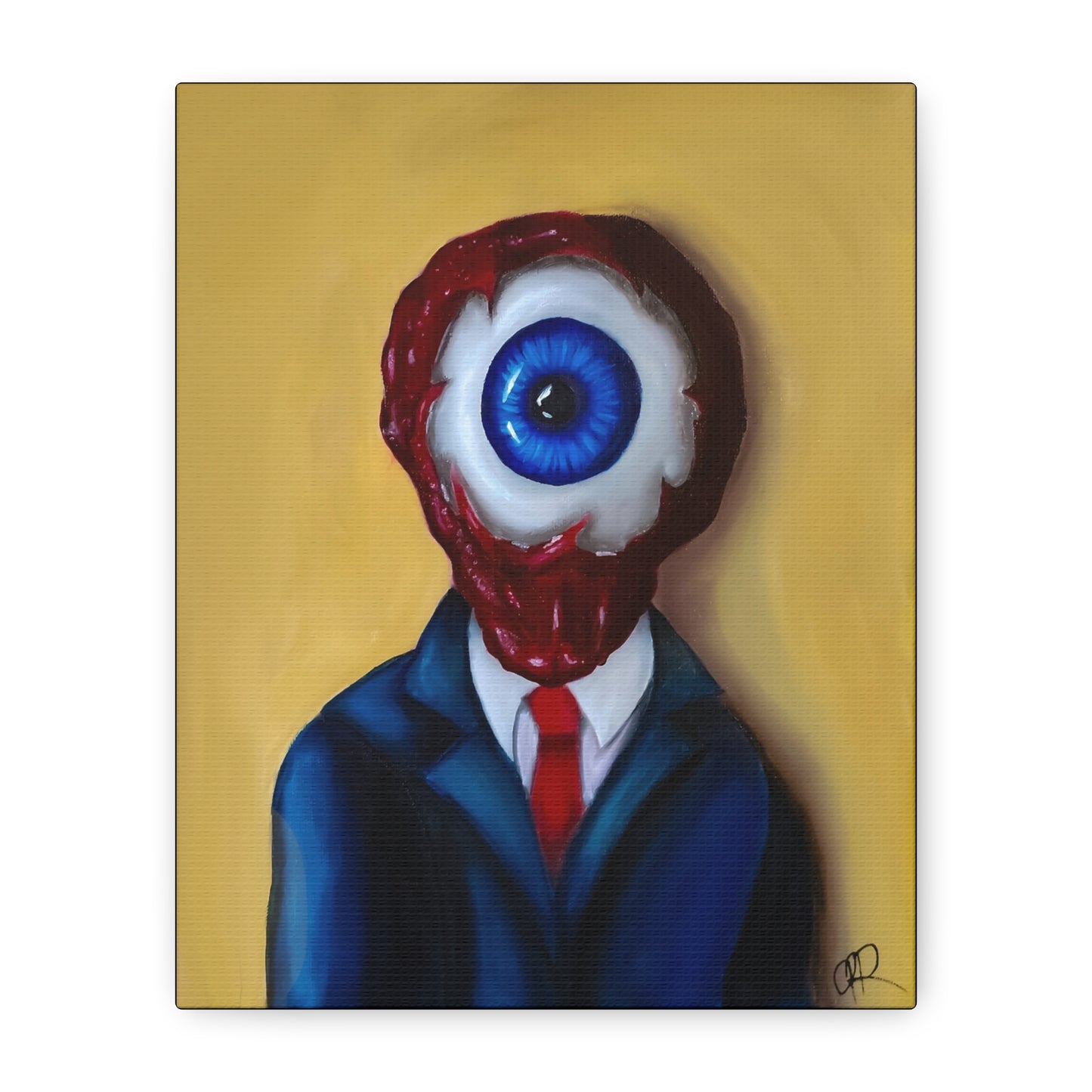 Oversight Stretched Canvas Reproduction